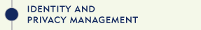 Identity and Privacy Management